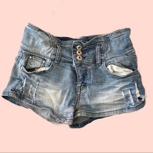 Light blue shorts